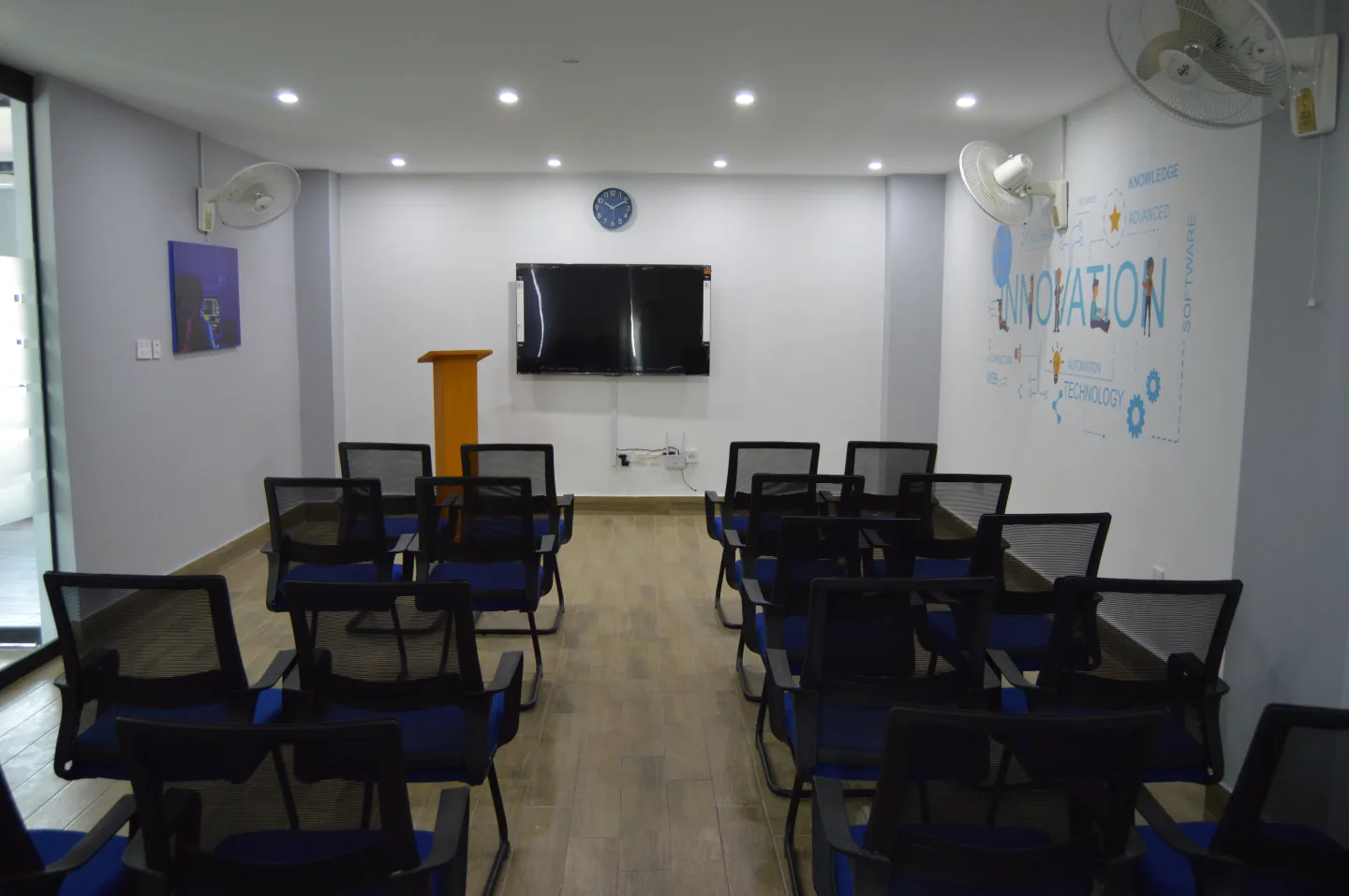 STP Muzaffarabad interior workspace